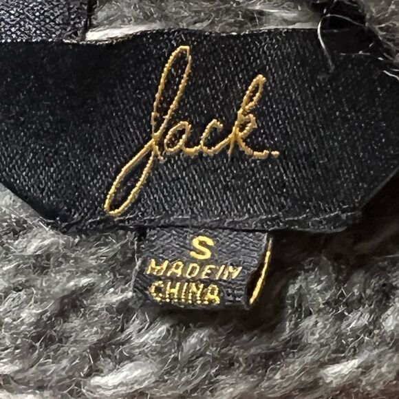 Jack by BB Dakota Aztec Knit Fringe Cardigan Women’s Size S Great Fall Colours - Picture 5 of 6